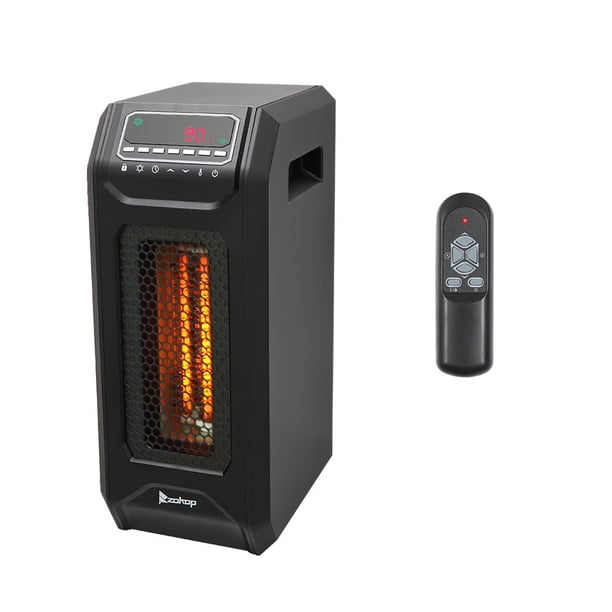 Infrared Cabinet Heater 1500W Infrared Heater w/ 3 Heat Modes Remote Control #17 